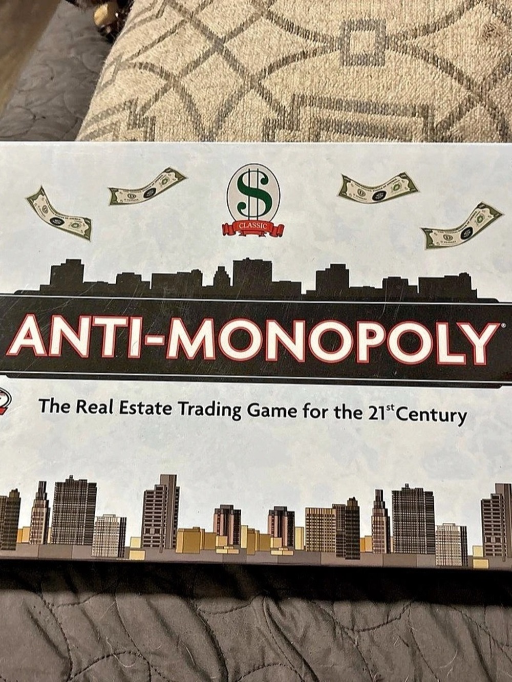 Latexco Anti-Monopoly Board Game